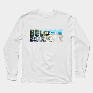 BULLCOCK Boardwalk - Sunshine Coast King's Beach Long Sleeve T-Shirt